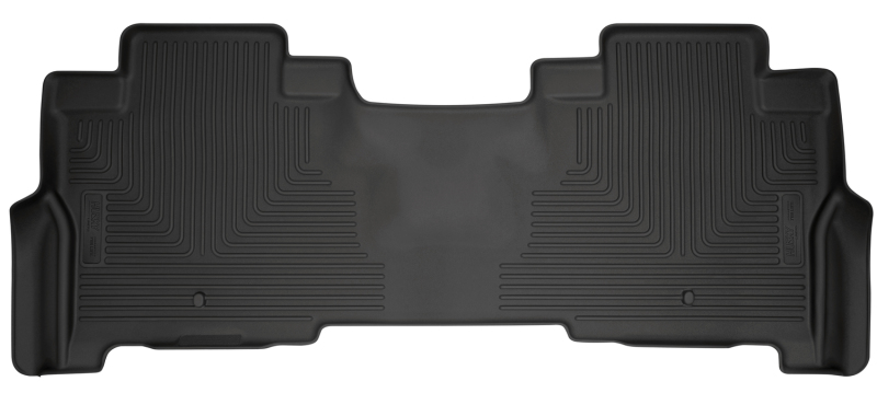 Ford Expedition Floor Mats - Rear - Husky Liners - WeatherBeater - Black - `18-`22